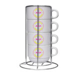 Torre de Xícara Porcelana Personalizada