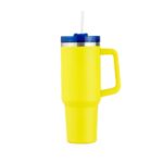 Caneca Térmica Inox 1200ml com Canudo