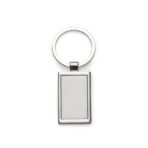 Chaveiro de Metal Retangular Personalizado
