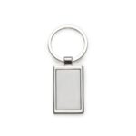 Chaveiro de Metal Retangular Personalizado