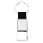 Chaveiro de Metal com Mosquetão e Nylon