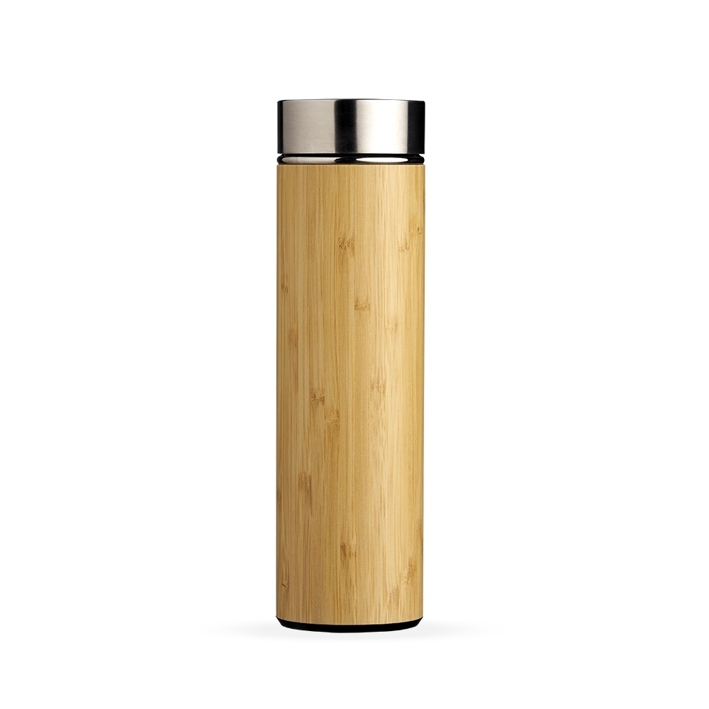 Garrafa-Bambu-Parede-Dupla-500-ml-com-Infusor-BAMBU-13920-1644930786 Garrafa Bambu Térmica 500ml com Infusor - Imagem 1