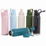 Garrafa Térmica Inox 950ml com Relevo - Imagem 2