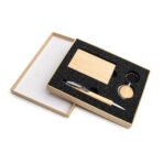 Kit Executivo Ecológico Bambu 3 Peças Personalizado - Imagem 2