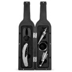 Kit Vinho Personalizado 5 Peças em Estojo Garrafa