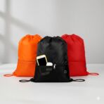 Mochila Saco Personalizada Poliéster 420D - Imagem 2
