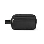 Nécessaire de Couro Sintético com Bolso Frontal