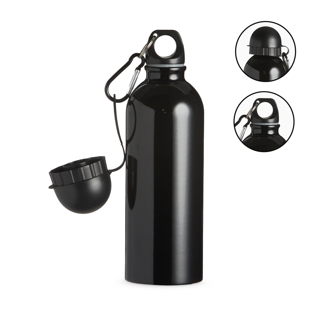 Squeeze-Inox-500ml-PRETO-7138-1690458792 Squeeze Inox 500ml Personalizado - Imagem 1